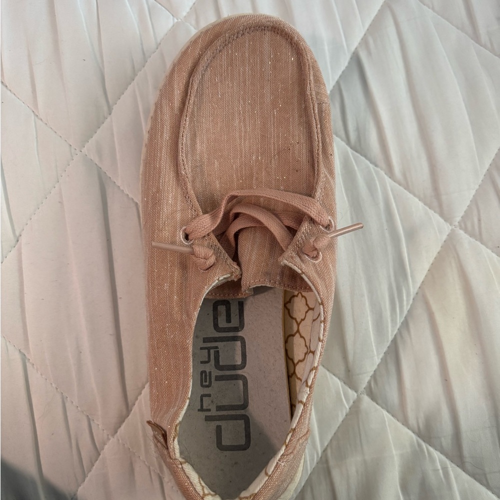Hey Dude Light Pink Casual Shoe